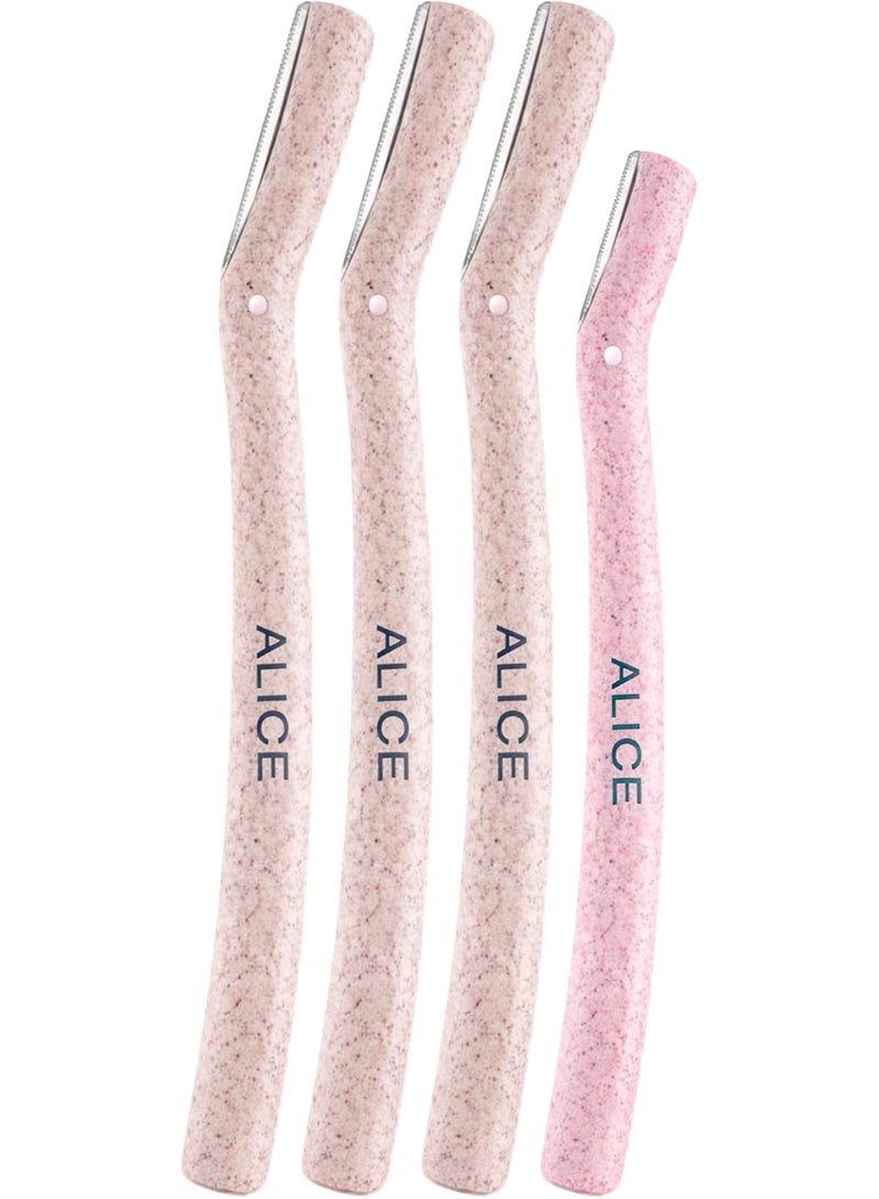 أليس ماكينة حلاقة من اليس، عبوة من 4 قطع، خلاصة ناعمة، شفرات دقيقة مع غطاء، قبضة مريحة وحلاقة سلسة، صديقة للبيئة، لم يتم اختبارها على الحيوانات وقابلة لاعادة التدوير، مستلزمات التجميل الخاصة بك - Image 4